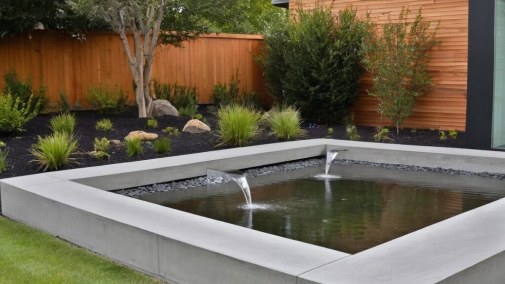 Concrete Water Feature